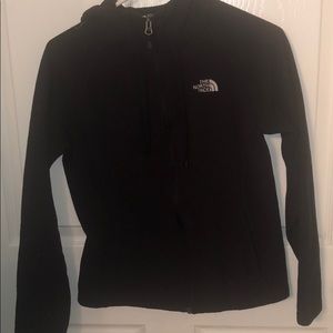 North face zip up hoodie